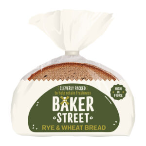 baker street rye & wheat bread