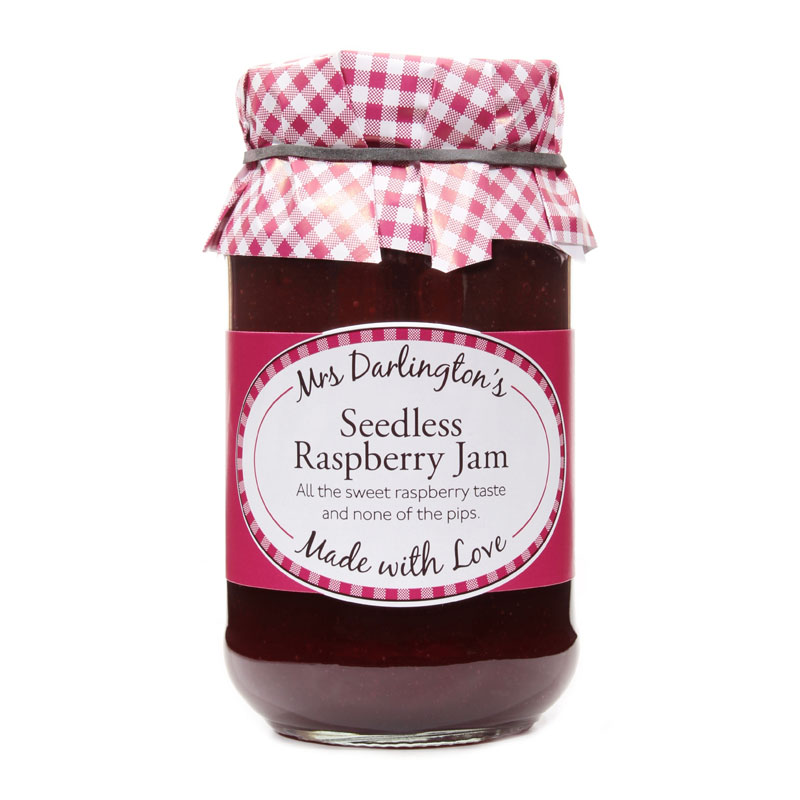 Seedless Raspberry Jam Biscuits MRS DARLINGTON'S Seedless Raspberry Jam - Taste Merchants