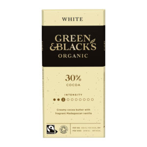 GREEN & BLACKS Organic White Chocolate Bar 90g