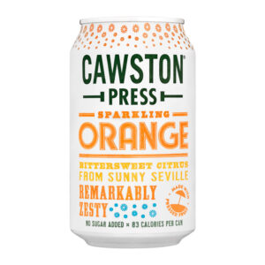 CAWSTON PRESS Sparkling Orange Cans