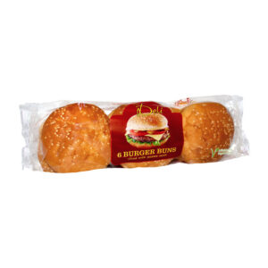 THE DELI 6 Burger Buns with Sesame Seeds