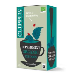 CLIPPER Organic Peppermint Infusion Tea Bags