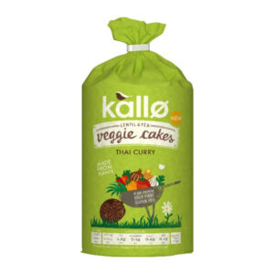 KALLO Thai Curry Veggie Cakes