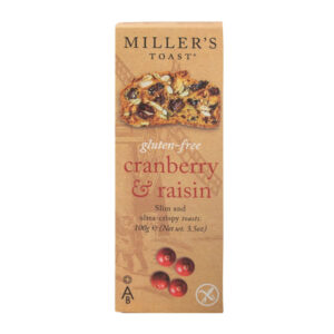 MILLER'S Gluten Free Cranberry & Raisin Toast