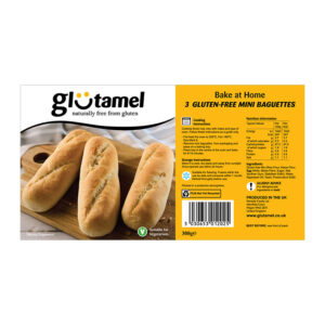 GLUTAMEL Gluten Free Baguettes