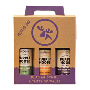 PURPLE MOOSE Gift Box of Three Ales