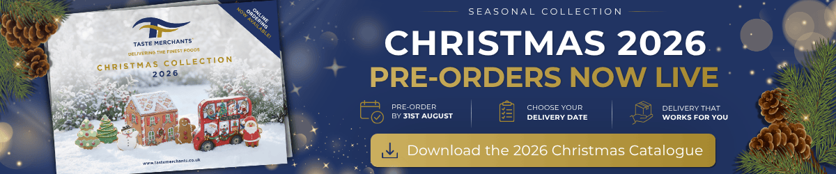Seasonal Collection - Christmas 2026 Pre-orders now live - Pre-order by 31st August - Choose your delivery date - Delivery that works for you. Download the 2026 Christmas Catalogue